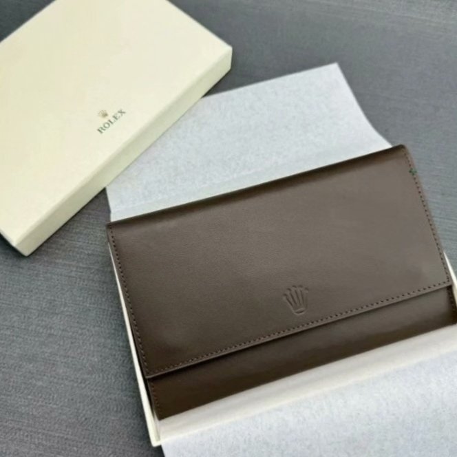 Rolex - Leather watch roll / travel pouch #3.2