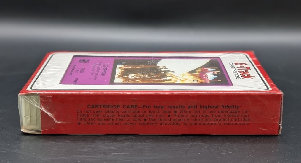 Led Zeppelin - Led Zeppelin II - Rare still sealed 	8-Track Cartridge - 8-spårigt band - 1970 #3.2