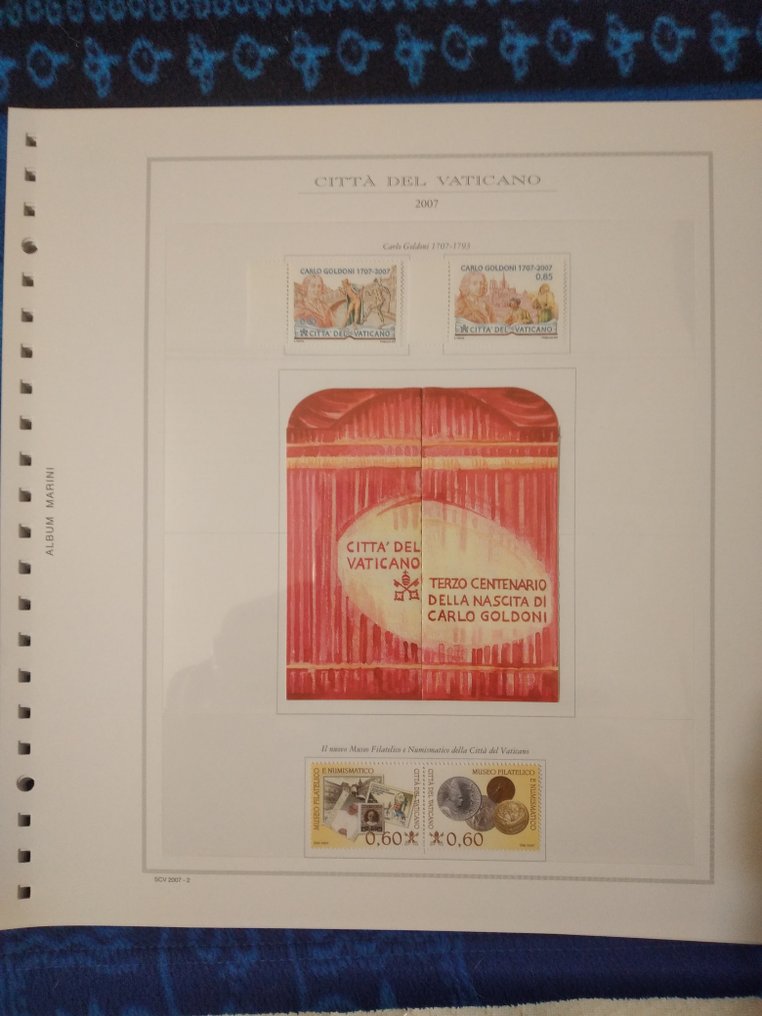 Βατικανό 2007/2009 - Βατικανό 2007/2009 - Sassone 1427 1516 #1.0