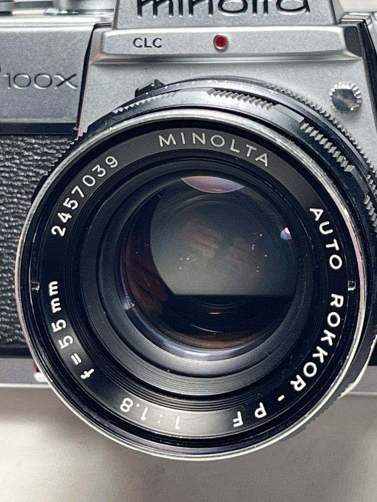 Minolta SRT100 X + Rokkor-PF 1,8/55mm | Lustrzanka jednoobiektywowa (SLR) #1.0