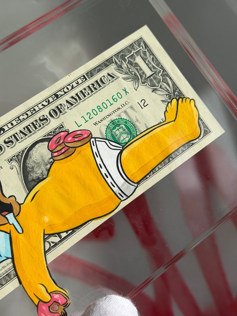 Alan Stefanov (1999) - "Sweet Dreams" 1 dollar bill - NO Reserve #4.3