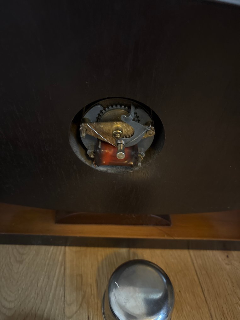 Elektromagnetisk ur, Bordur, vægur  (7) - Kienzle, Jacob Palmtag en andere -  Art Deco Hout, staal, glas, messing - 1940-1950 - Forskellige ure #4.3