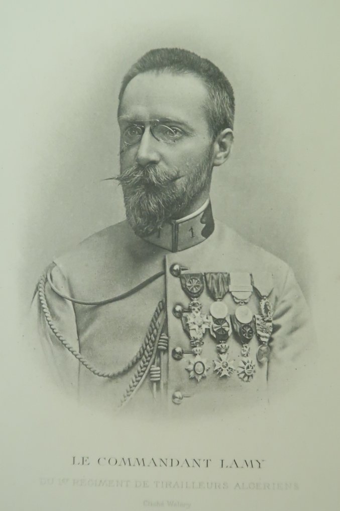 Reibell - ‎Le commandant Lamy.... Ses souvenirs de campagne (1858-1900) Algérie; Tunisie; Tonkin; Sahara; - 1903 #1.0