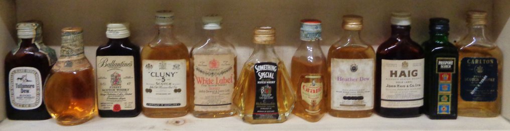 Various Scotch whisky - Canadian - Irish whiskey - Miniature  - b. 1960s to 1990s - 5cl - 50 bottles #4.3