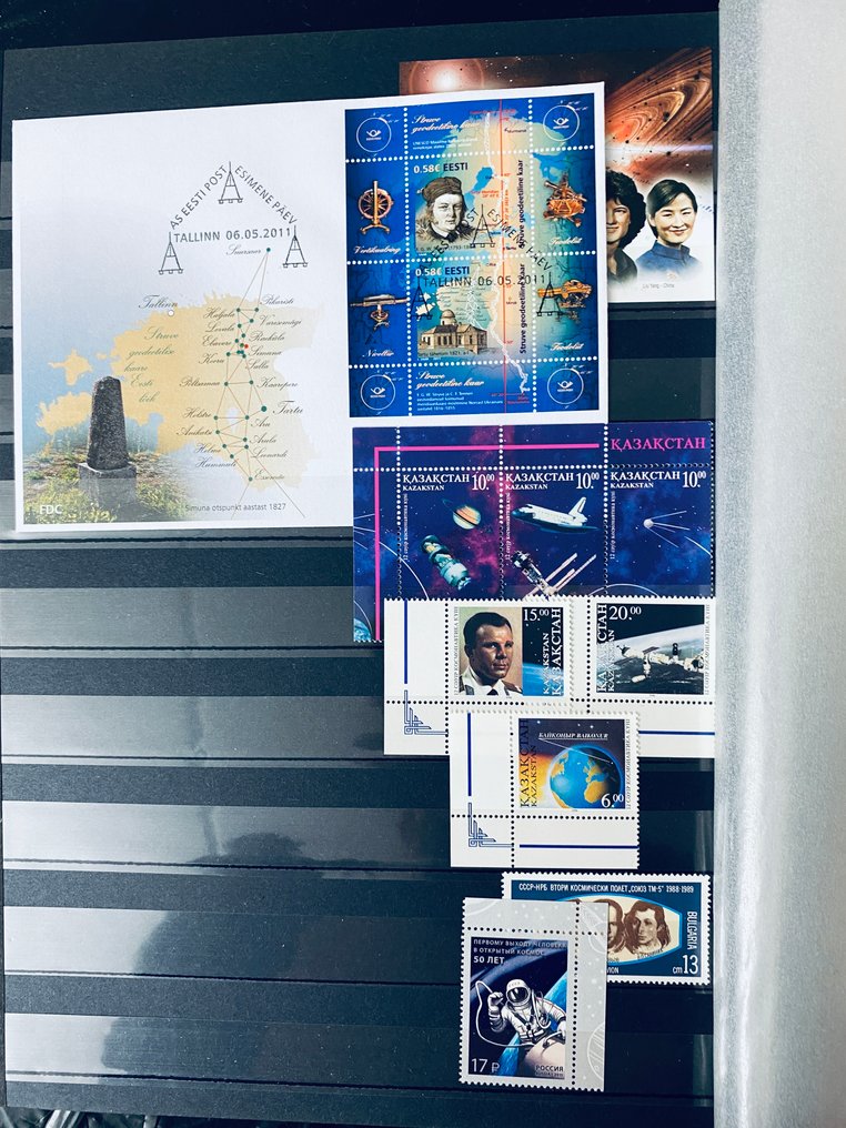 World - Collection / Researcher Modern World, covering diverse countries with valid postage. #4.3