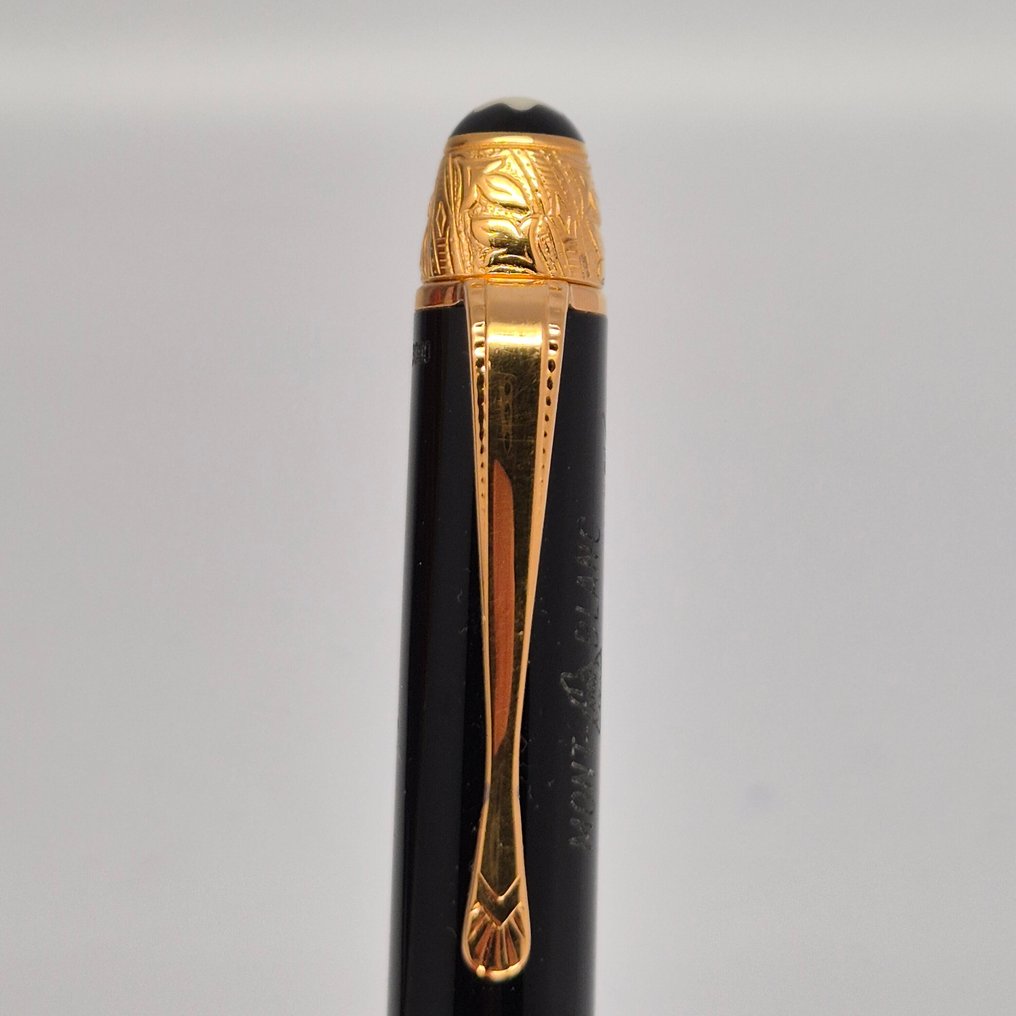 Montblanc - Writers Edition "Voltaire" - Box and papers - 1995 - 没有保留价 - 圆珠笔 #4.3