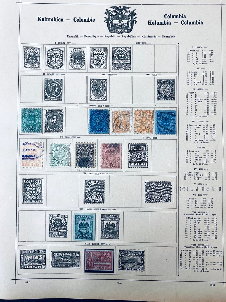 Zuid-Amerika  - Collectie / Uitzoeker Landen Zuid-Amerika #4.3