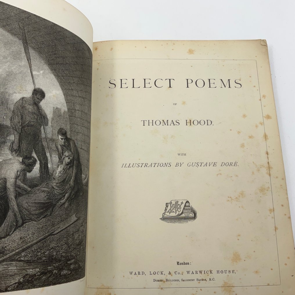 Thomas Hood / Gustave Dore (ill) - Select Poems of Thomas Hood - 1880 #1.0