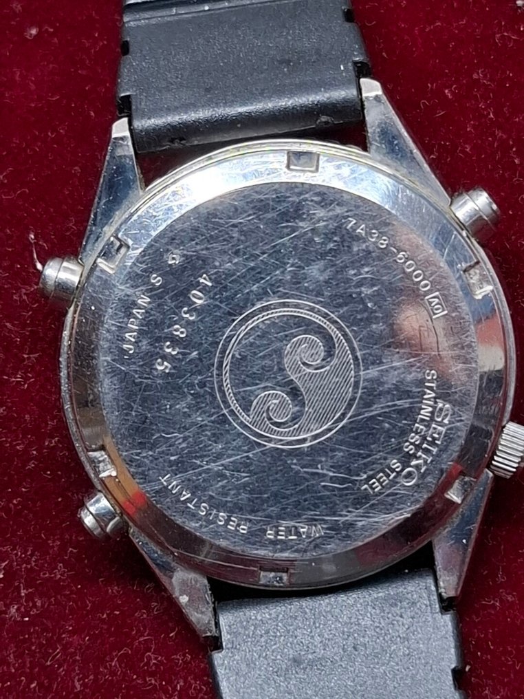 Seiko - 7A38-6000 - Ingen mindstepris - Mænd - 1990-1999  #2.1