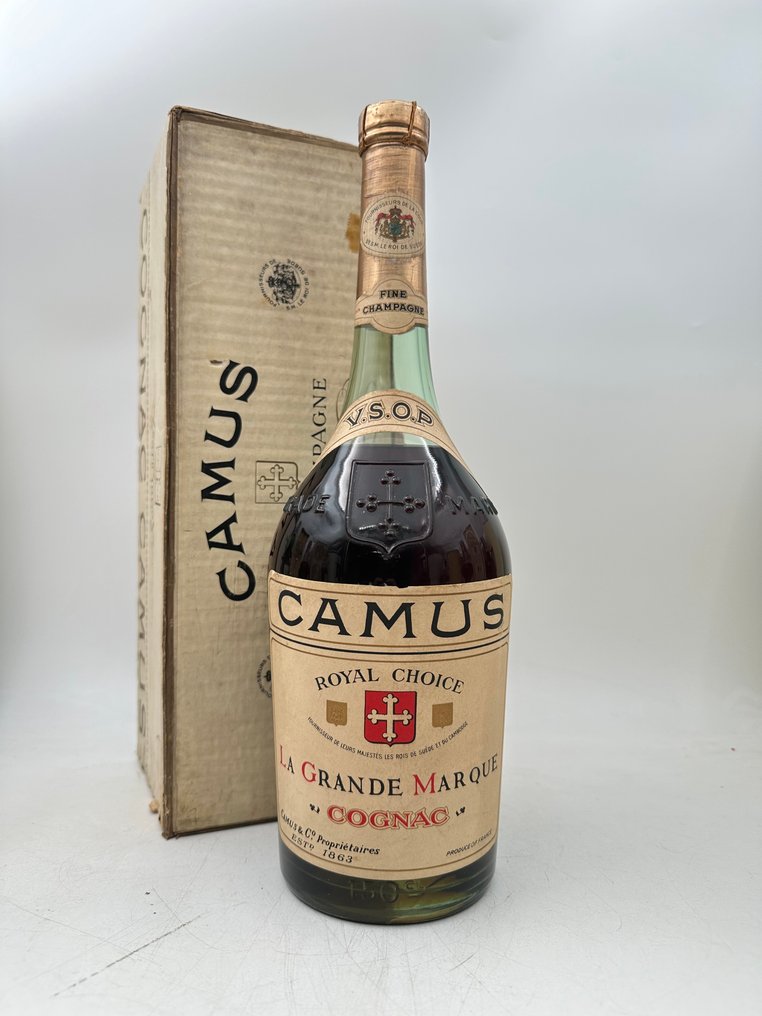 Camus - magnum Royal Choice VSOP  - La Grande Marque  - b. 1940s - 1.5 Litres #1.0