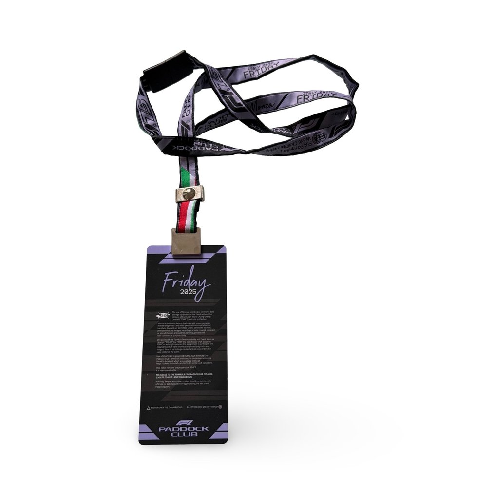 Formula 1 Pirelli Gran Premio d'Italia - Monza - Lewis Hamilton - 2025 - Paddock pass  #2.1