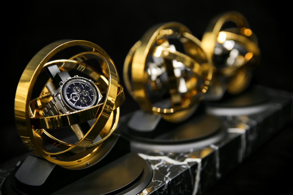 The Pulsar 360 TRIPLE in Black Marble - Limited Edition xxx/287 - Tourbillon / Orbit / Watch Winder #4.3