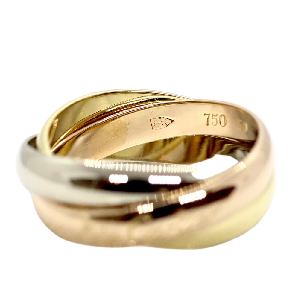 Cartier - Bague - Trinity - 18 carats Or rose, Or blanc, Or jaune #2.1