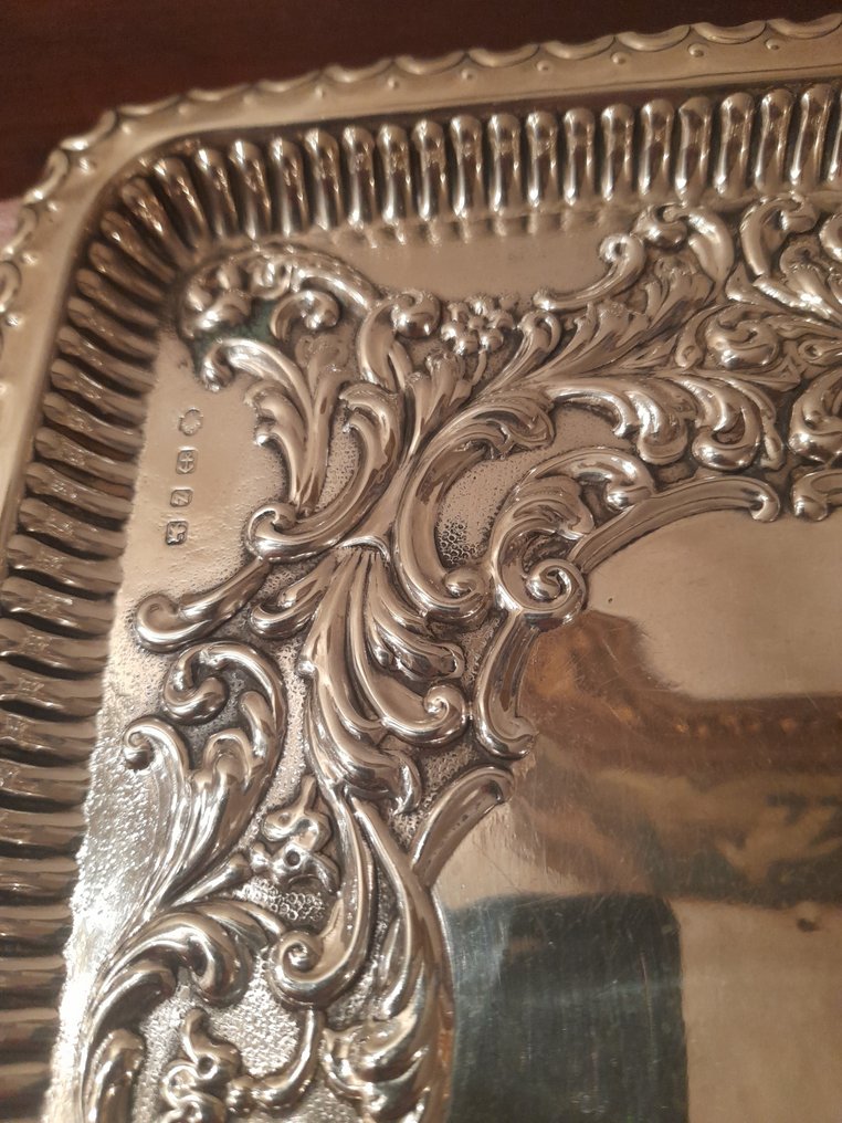 William Hutton & Sons Ltd, Birmingham - Vassoio - .925 argento #3.2