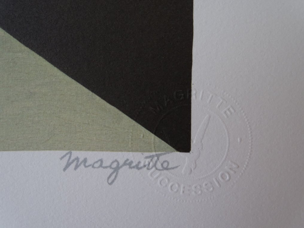 René Magritte (1898-1967) (d´apres) - Le Plagiat #2.1