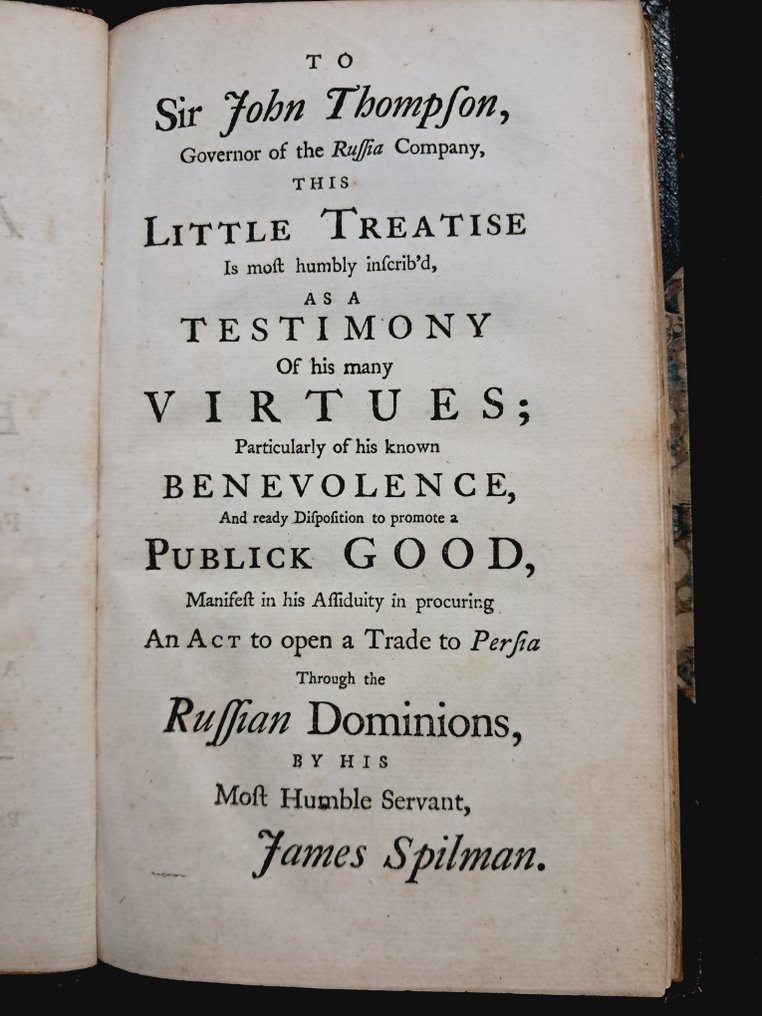 James Spilman - A Journey through Russia into Persia - 1742 #1.0