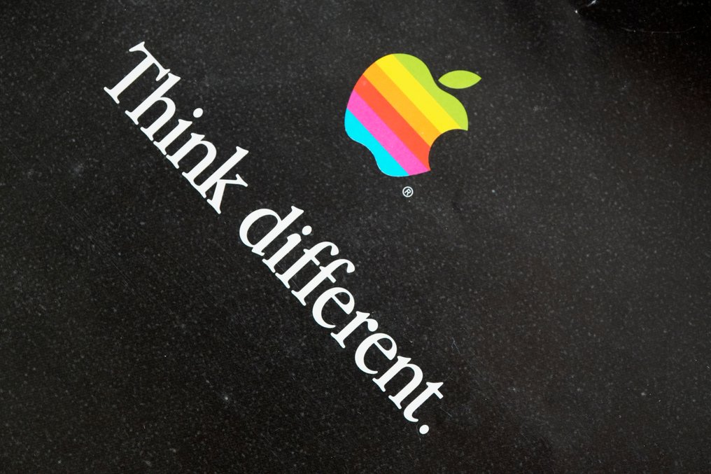 Apple Think Different Poster – Albert Einstein - iMac - tubo para envio de pôster #1.0