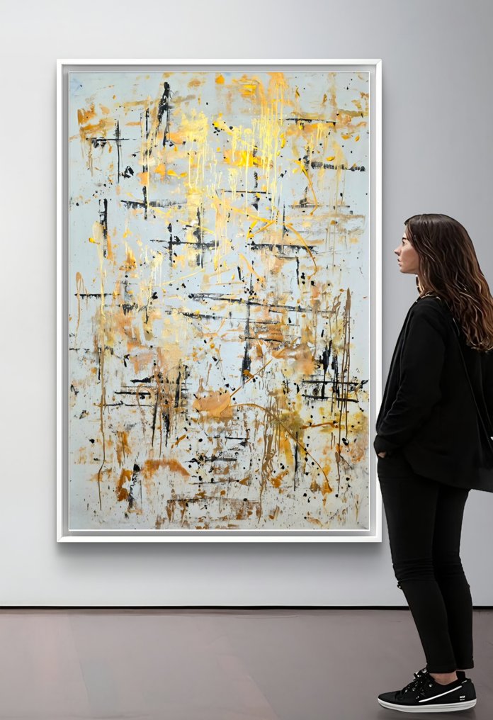 Irena Lenartowicz - Composition with Gold - XXL #4.3