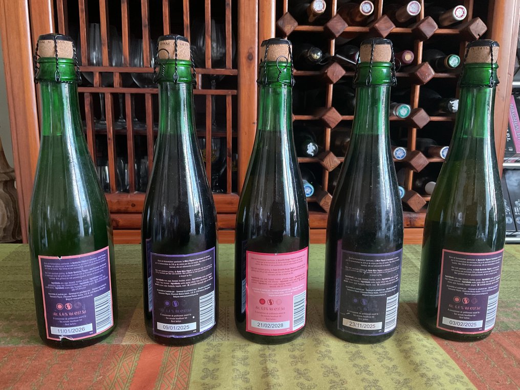 Tilquin - Gammeldags Quetsche, solbær & rød stikkelsbær. - 37,5 cl - 5 flasker #1.0