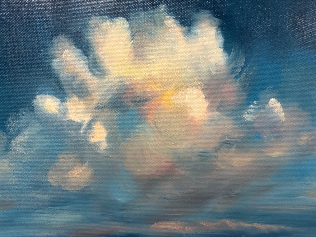 Le Yack - Clouds Beneath my feet - Handmade! - unique work #3.2