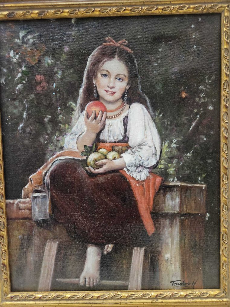 Ευρωπαϊκή σχολή (XX) - La raccoglitrice di mele #2.1