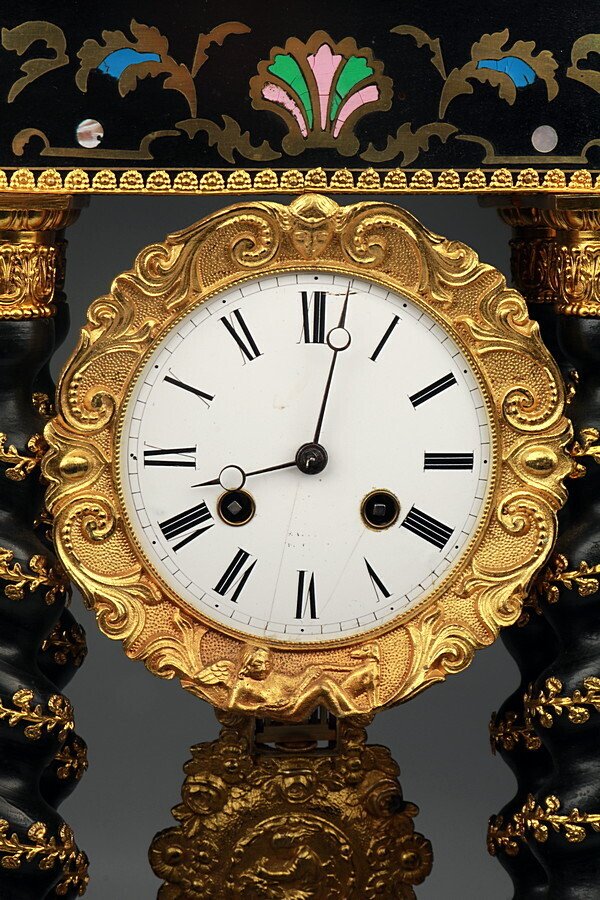 Portico clock - Wood - 1850-1900 #3.2