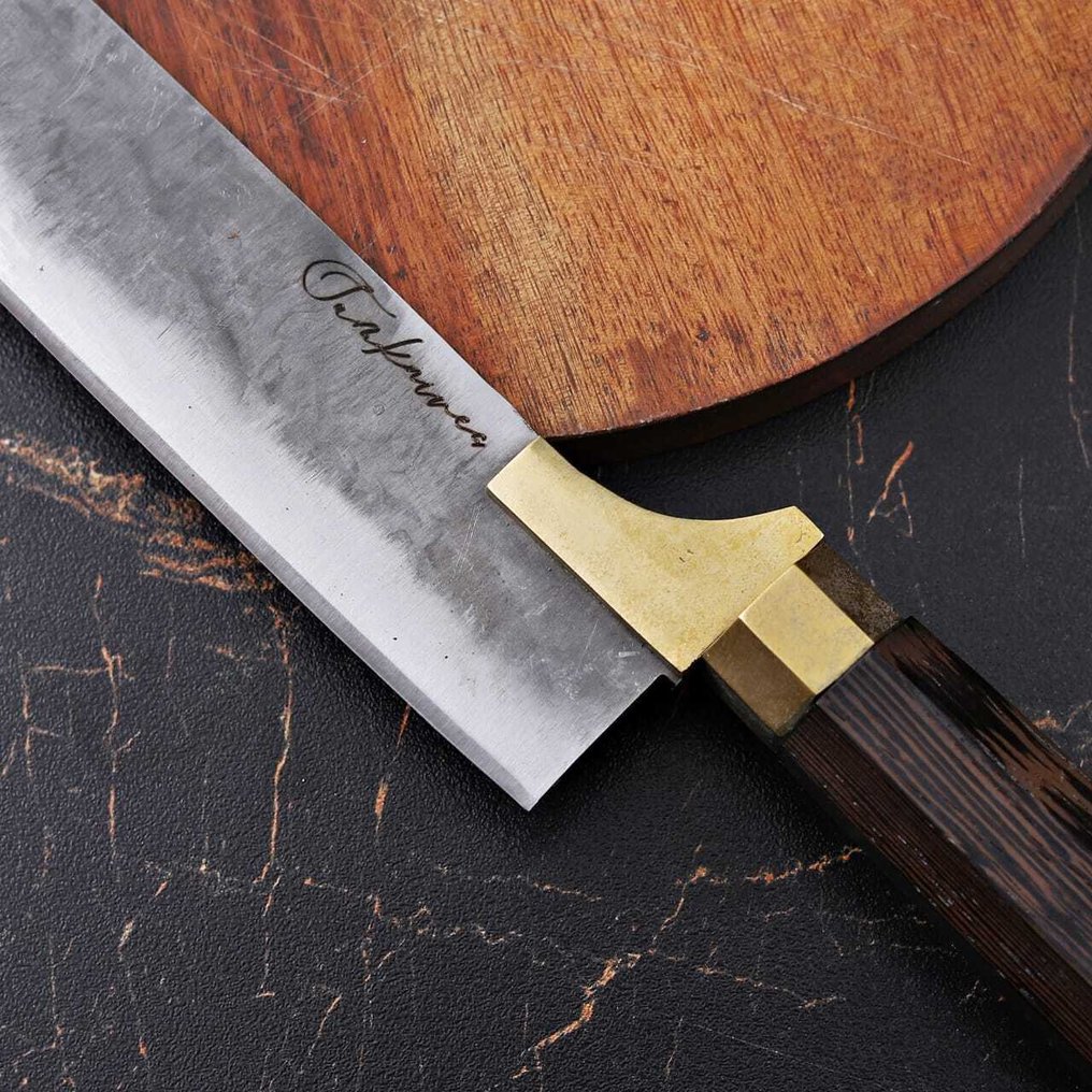 Cuchillo de mesa - R615 - Wengé - Cuchillo de pan grabado #3.2