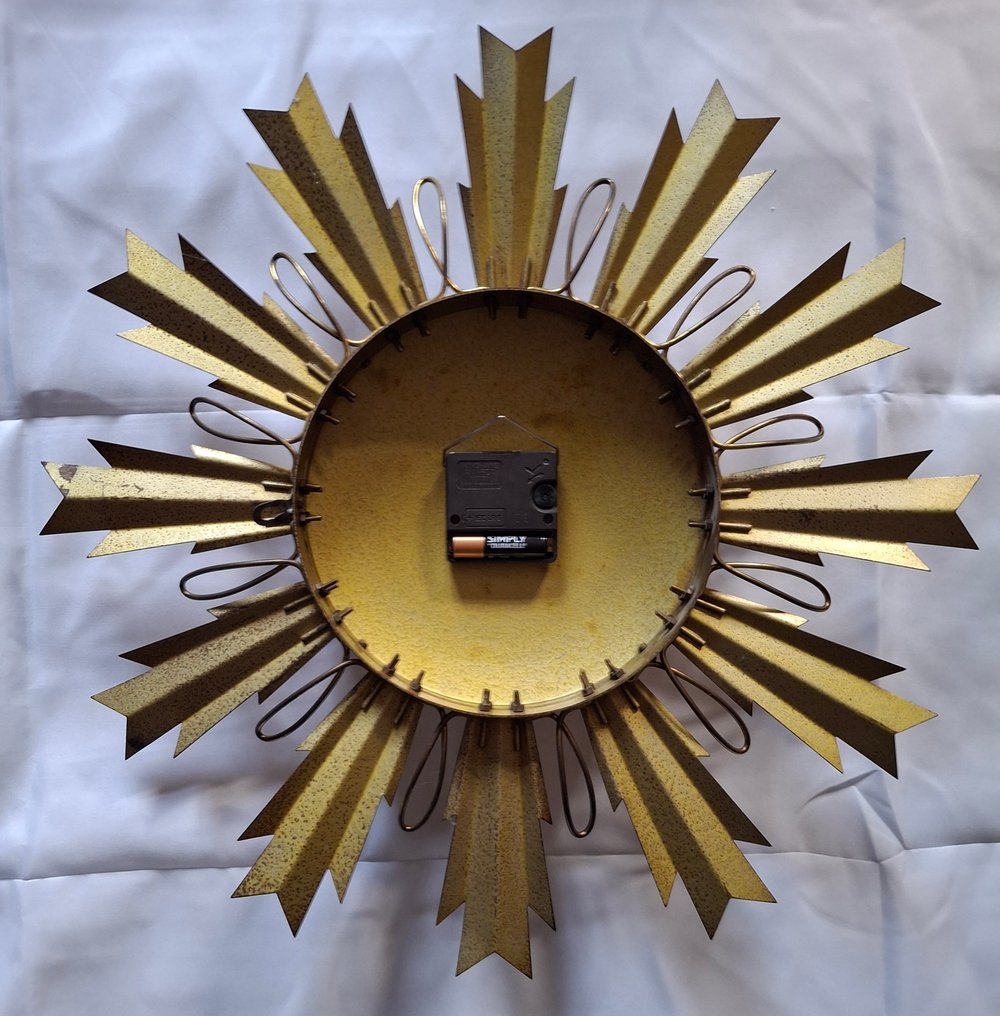 时钟 -   金属 - 1970-1980 - 太阳钟 #1.0