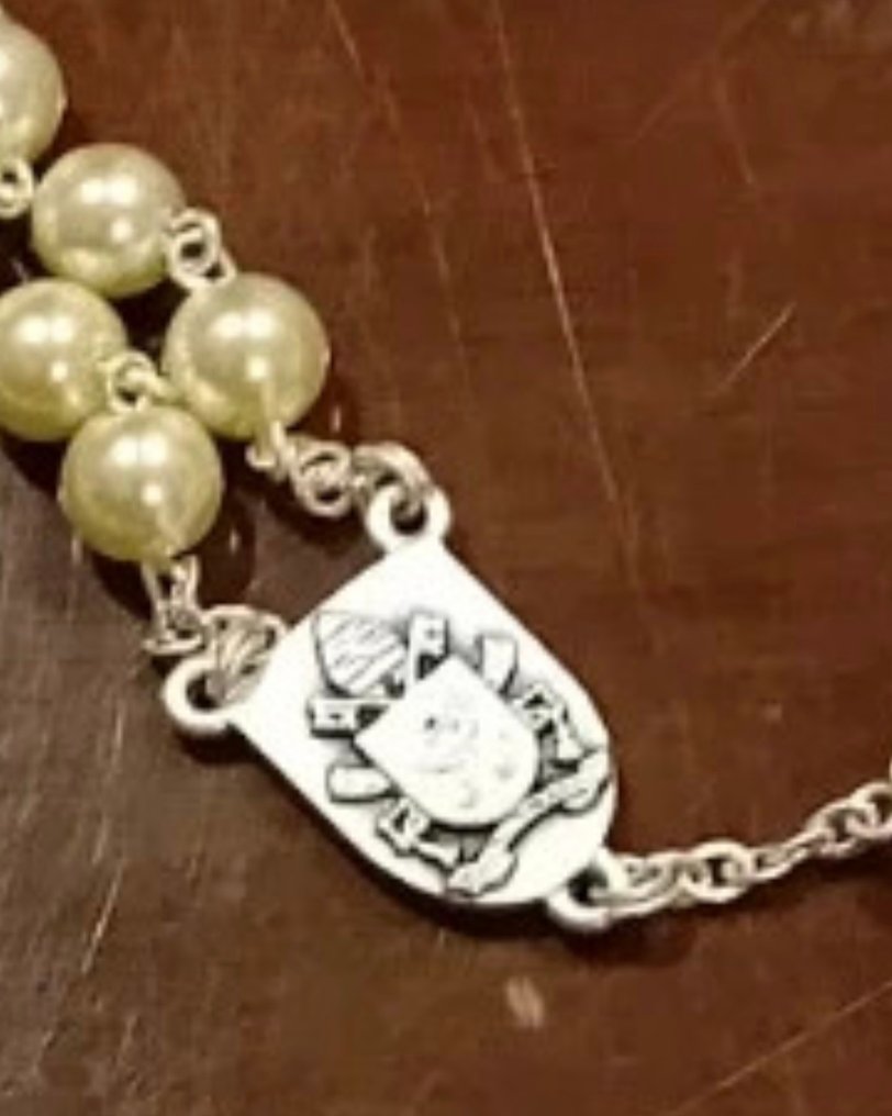 Papa Francesco - Rozenkrans van het privé-onderwerp - Gezegend en geschonken door de Heilige Vader - Metaal en parels - 2000-2010 #4.3