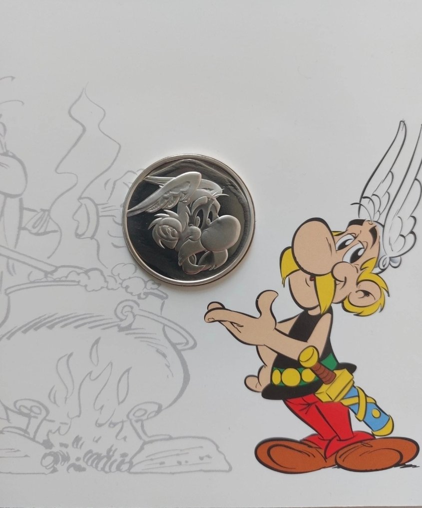 Βέλγιο. Medal Asterix Zilveren Penning  (χωρίς τιμή ασφαλείας) #1.0