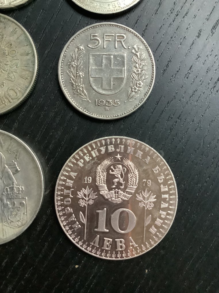 World. Collection of silver coins 1897-1980  (No reserve price) #4.3