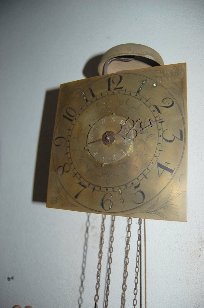 燈籠鐘 - lantaarn/wekkerklok -   鋼 - 1850-1900 #1.0