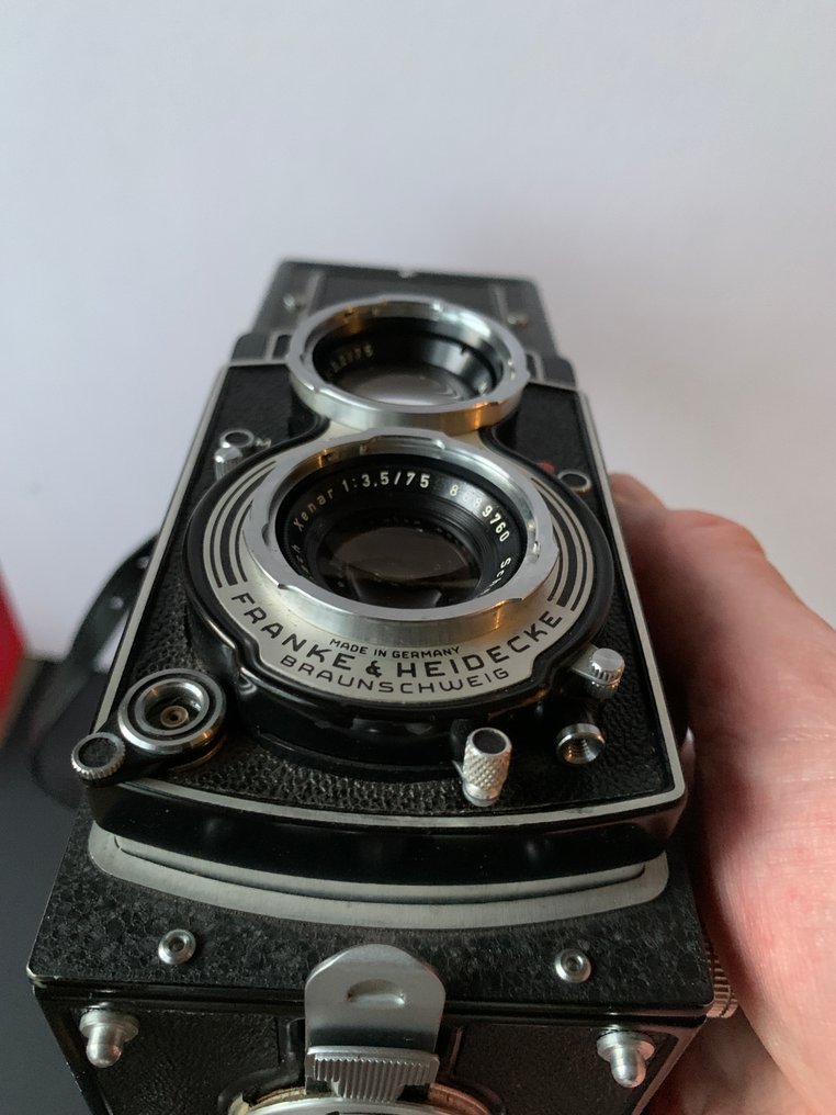 Rollei Rolleicord met Schneider-Kreuznach Xenar 3,5/75mm + loads acc. | Twin lens reflex camera (TLR) #4.3