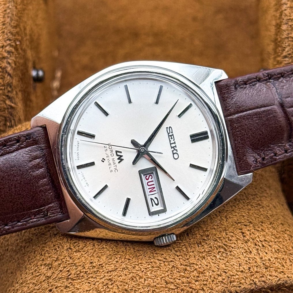 Seiko - Lord Matic 抽象 (Chūshō) – Abstraction - 没有保留价 - 5606-7000 - 男士 - 1969 #4.3
