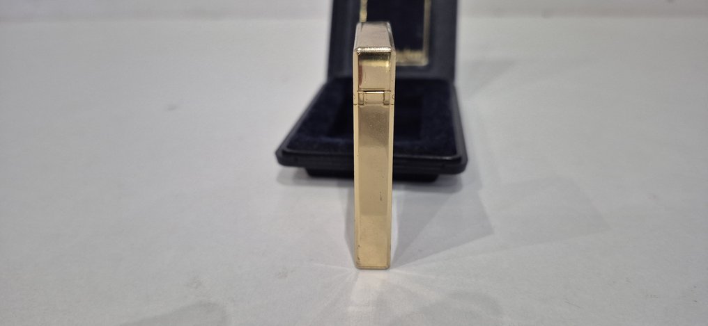 Hadson - No reserve price - Pocket lighter - Gold plated, Enamel #4.3