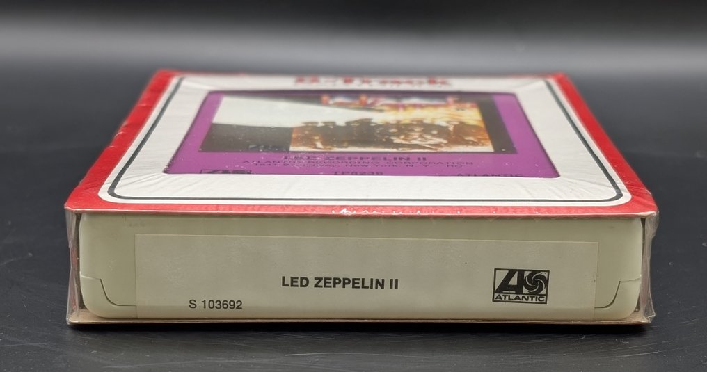 Led Zeppelin - Led Zeppelin II - Rare still sealed 	8-Track Cartridge - 8-spårigt band - 1970 #2.1