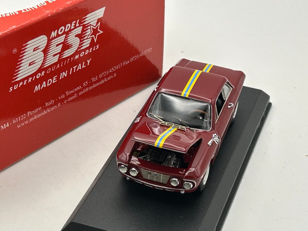 Model Best 1:43 - Modelauto - Lancia Fulvia Coupè 1300 HF 1966 #1.0