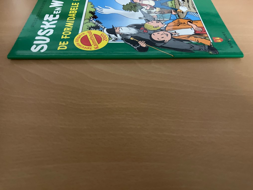 Suske en Wiske - De Formidabele Fantast - opdrachttekening - 1 Album - First edition - 2005 #3.2