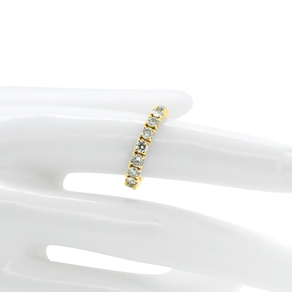 χωρίς τιμή ασφαλείας - Δαχτυλίδι - 14 καράτια Κίτρινο χρυσό - 2.22ct. tw. Διαμάντι (Φυσικό) #3.2