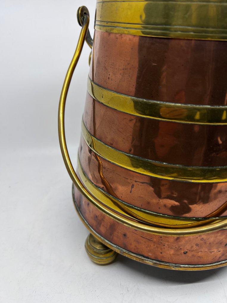 罐 - biedermeier - 铜 - 古董保险箱 #2.1