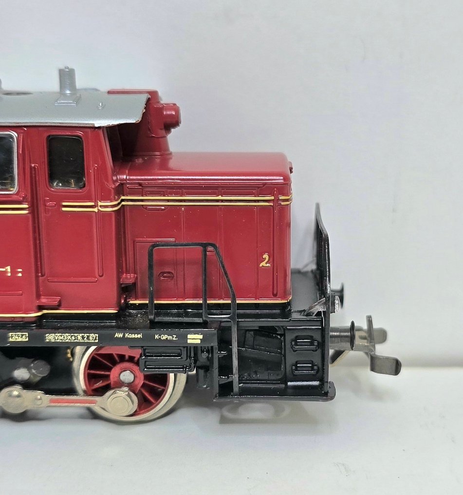 Märklin H0 - 3065 - Diesel lokomotiv (1) - Rangeerlokomotiv BR 260 med Telex-koppelingen - DB #3.2