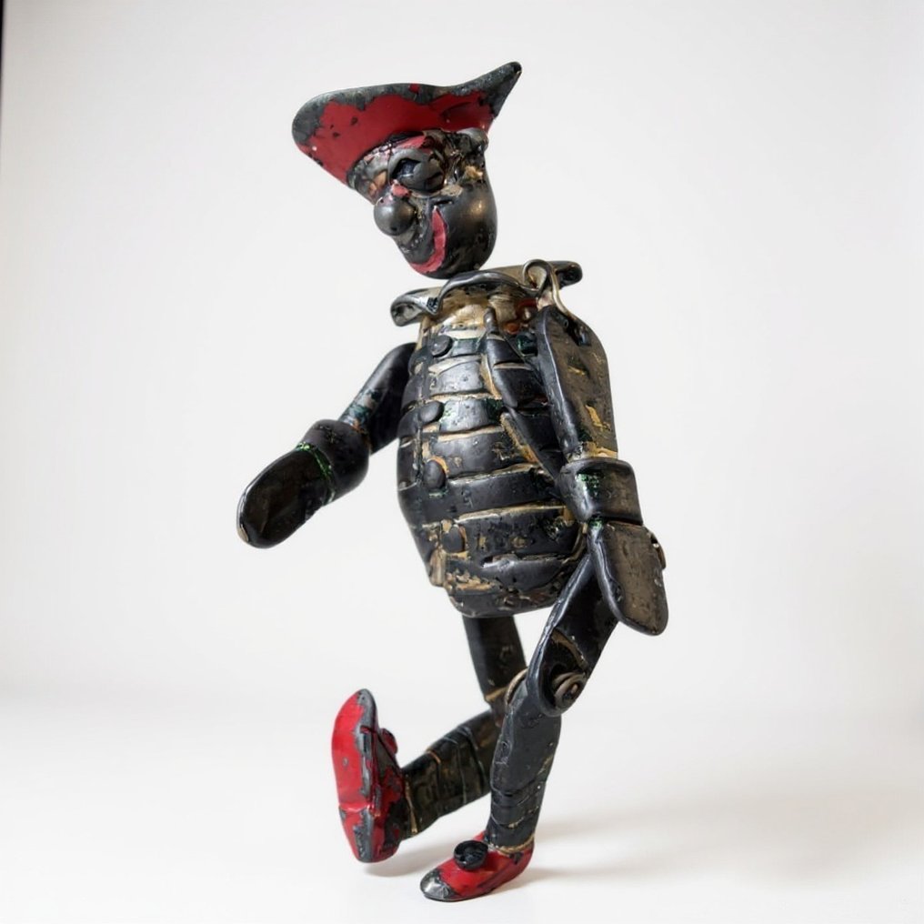 玩具人偶 - Marionette Commedia dell'Arte - 搪瓷 #2.1