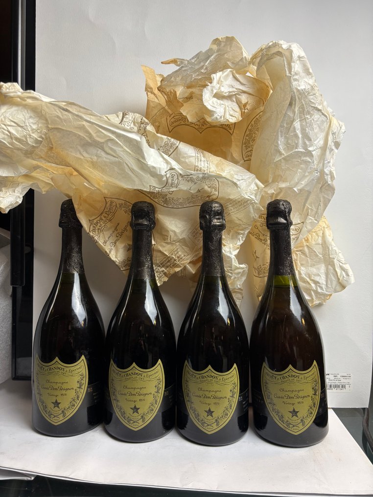 1976 Dom Pérignon - Champagne Brut - 4 Pullot (0.7 L) #1.0
