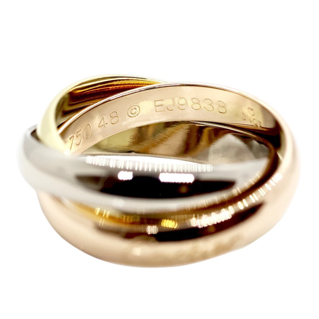 Cartier - Δαχτυλίδι - Trinity - 18 καράτια Ροζ χρυσό, Λευκός χρυσός, Κίτρινο χρυσό #2.1
