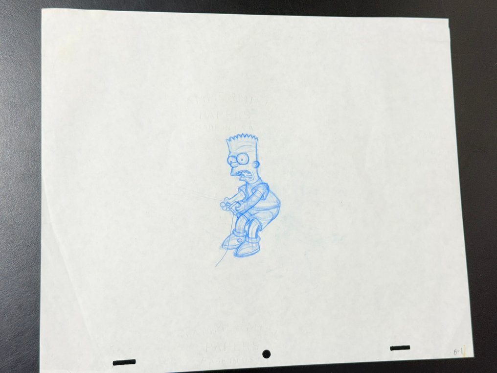 Gracie Films (1992) - Rysunek animowany Barta Simpsona, certyfikowany - The Simpsons #1.0
