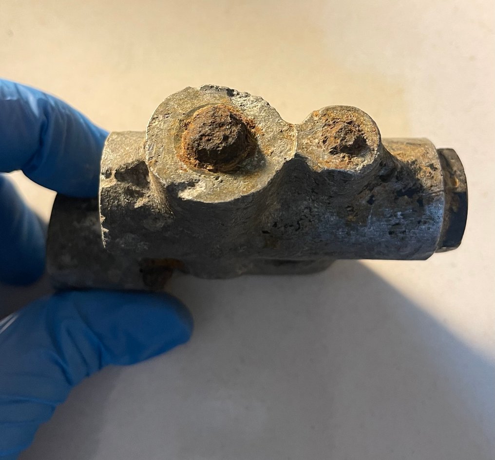 英國 - 斯皮特飞机部件遗物，来自诺曼底奥马哈海滩区域，D-Day，诺曼底 - 軍用裝備 - 1944 #3.2