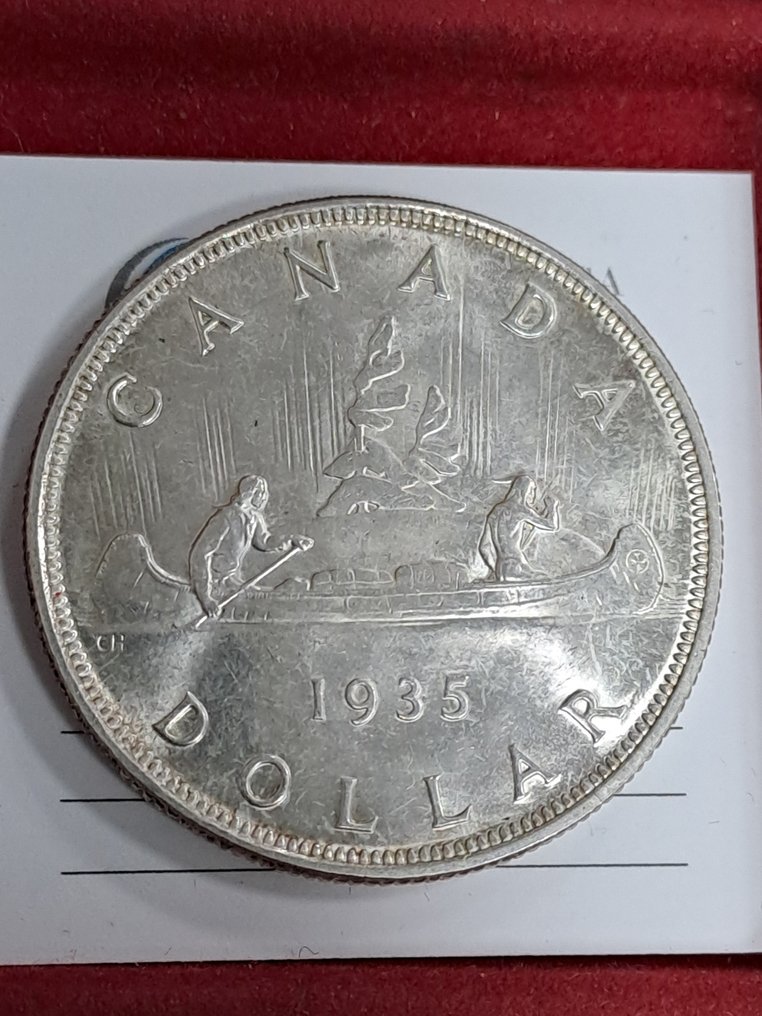 Καναδάς. George V. Dollar 1935  (χωρίς τιμή ασφαλείας) #2.1