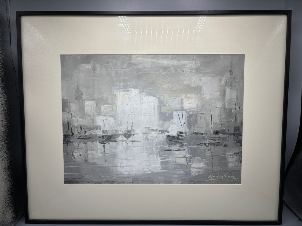 Martin Ocaña (XX) - Harbour scene Torremolinos #1.0