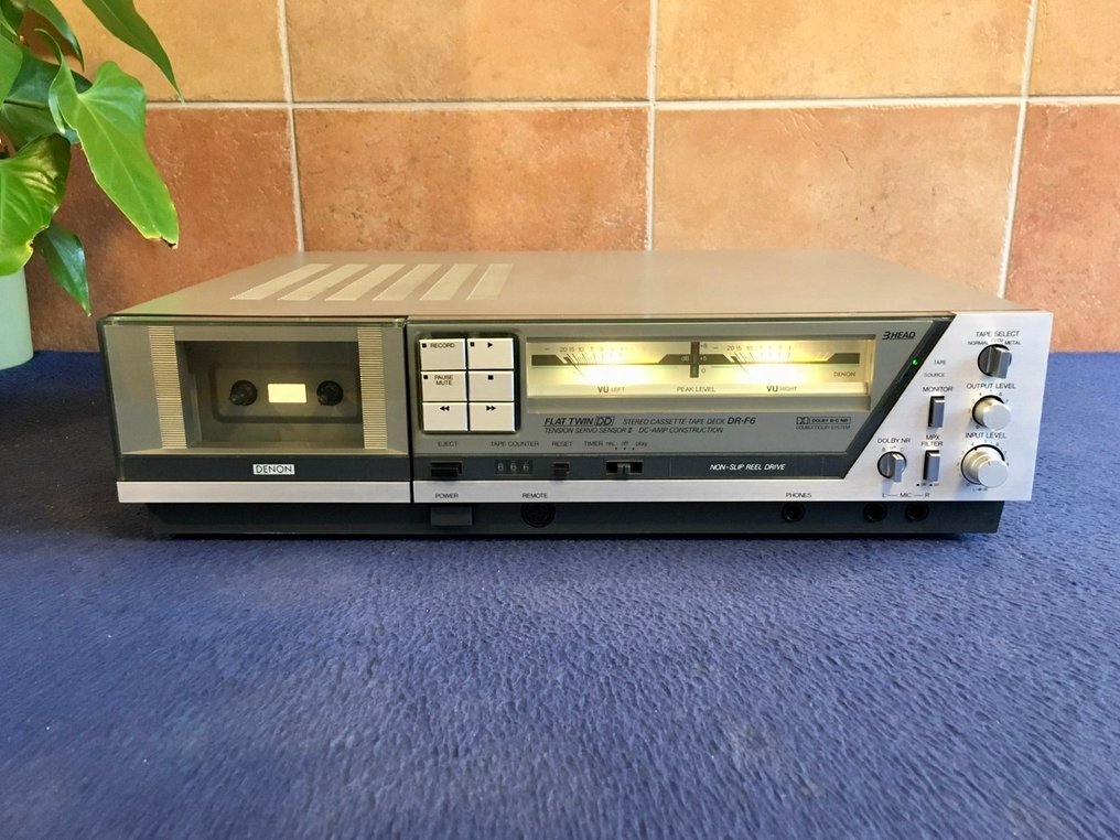 Denon - DR-F6 3-head Direct drive Audio-cassette deck #1.0