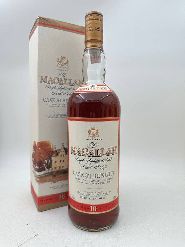 Macallan 10 years old Cask Strength  - b. fine anni '90 inizio anni 2000 - 1 Litre #1.0